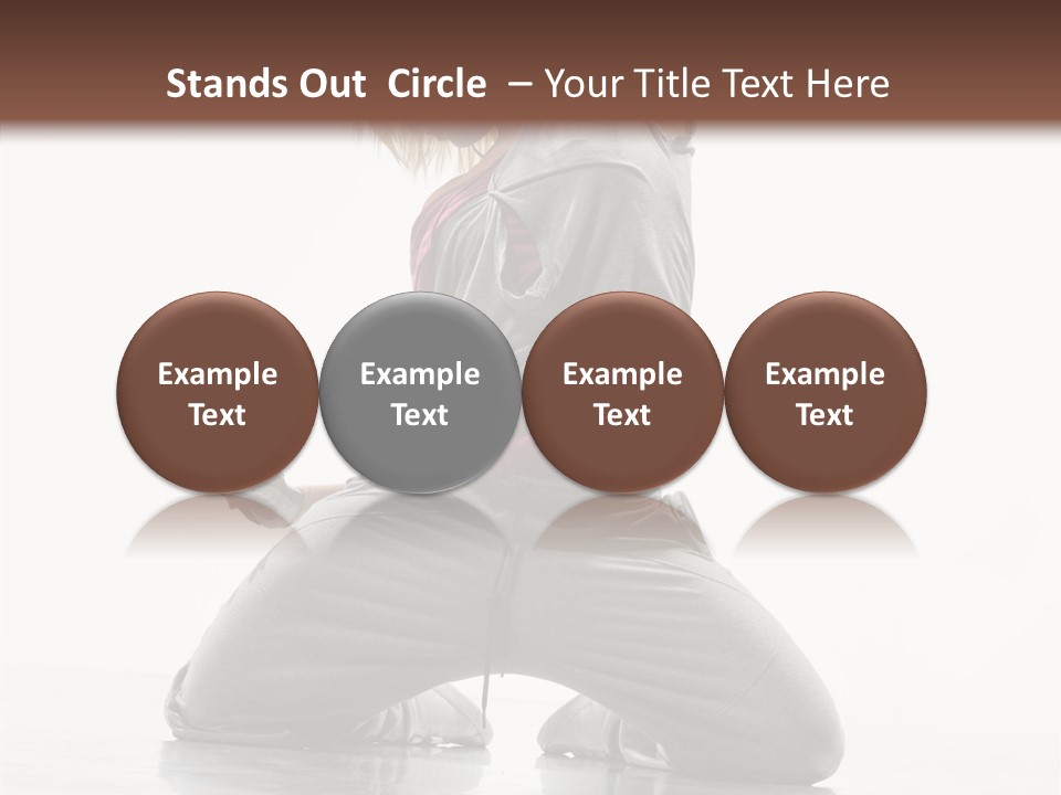 Acrobat Motion Ballet PowerPoint Template