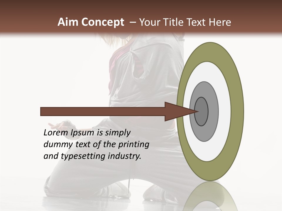 Acrobat Motion Ballet PowerPoint Template