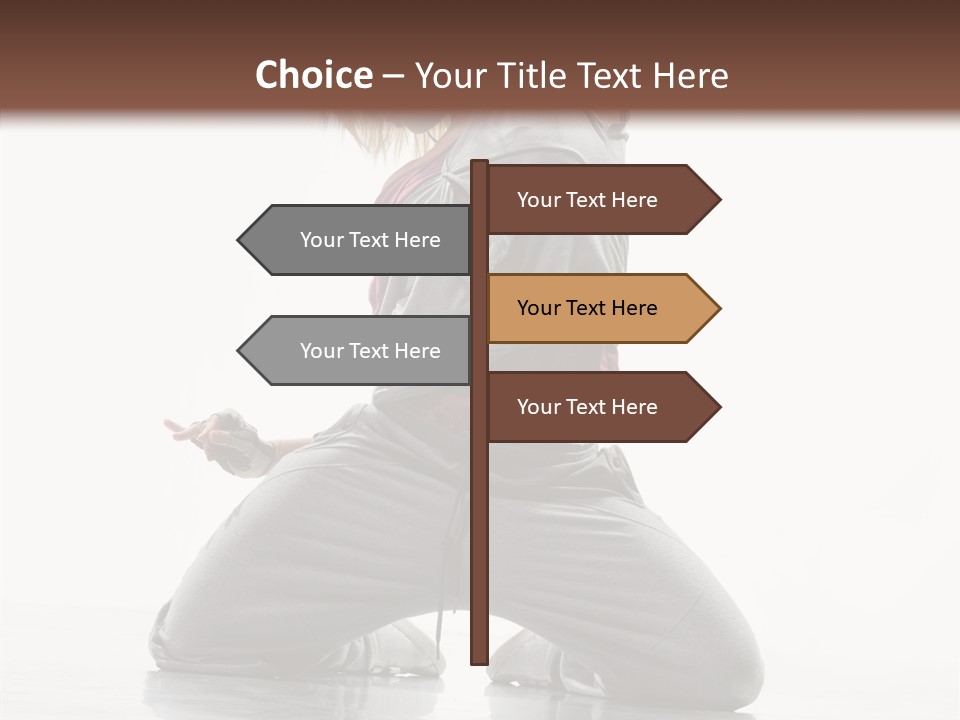Acrobat Motion Ballet PowerPoint Template