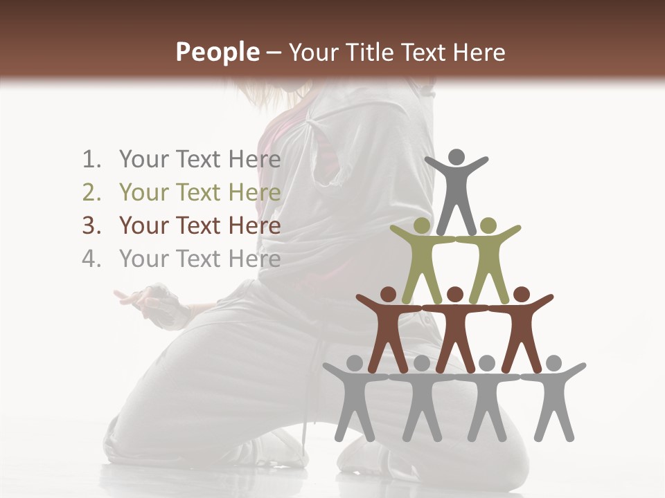 Acrobat Motion Ballet PowerPoint Template