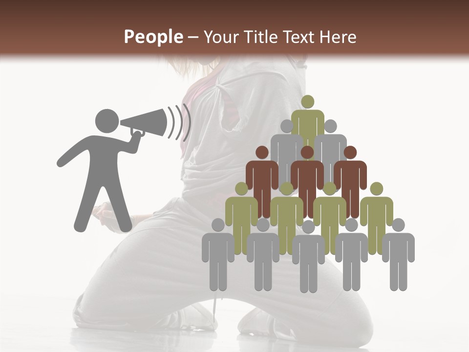 Acrobat Motion Ballet PowerPoint Template