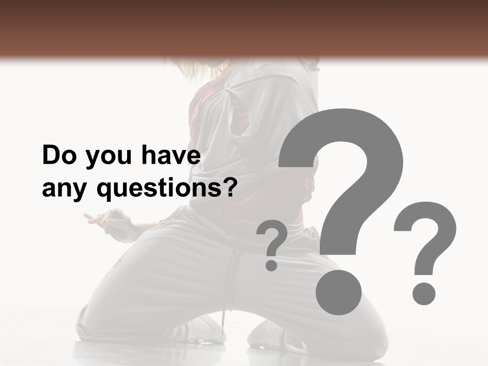 Acrobat Motion Ballet PowerPoint Template