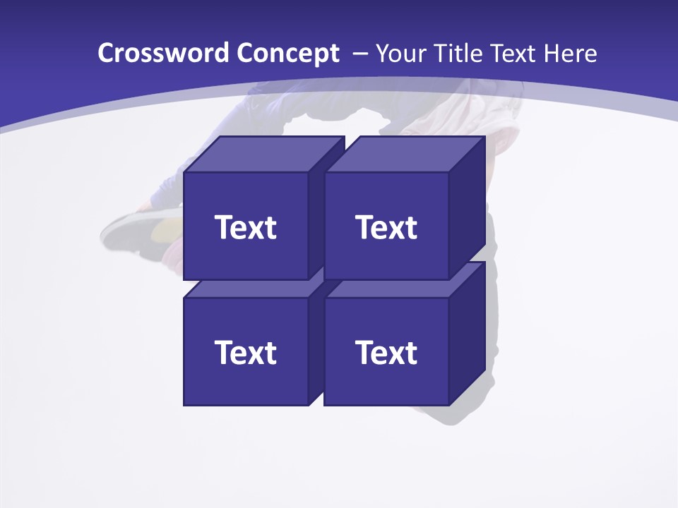 Gymnastics Hop Breakdance PowerPoint Template