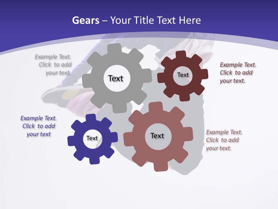 Gymnastics Hop Breakdance PowerPoint Template