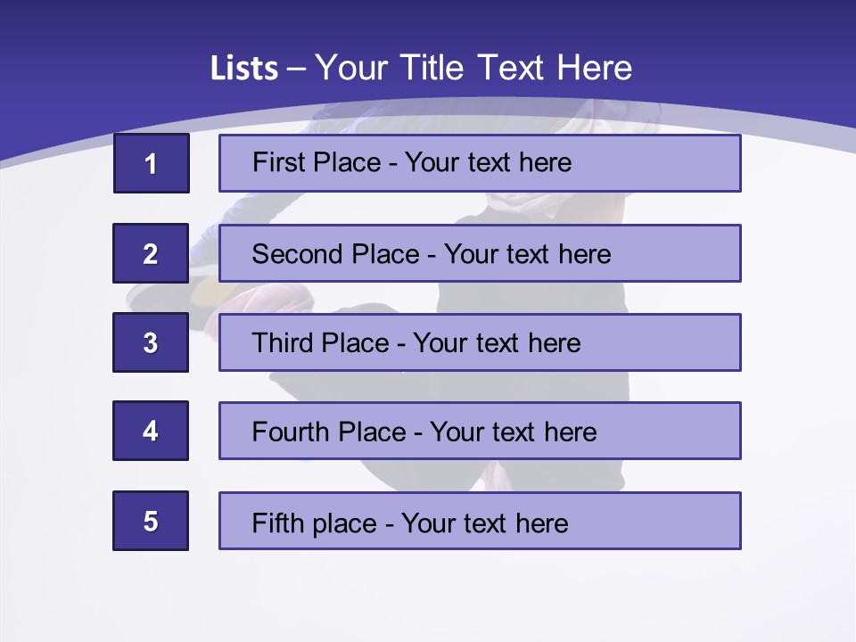 Gymnastics Hop Breakdance PowerPoint Template