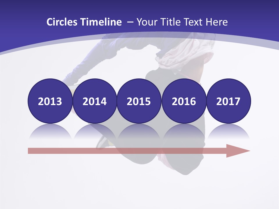 Gymnastics Hop Breakdance PowerPoint Template