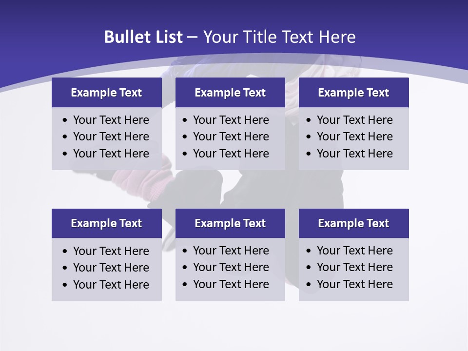 Gymnastics Hop Breakdance PowerPoint Template