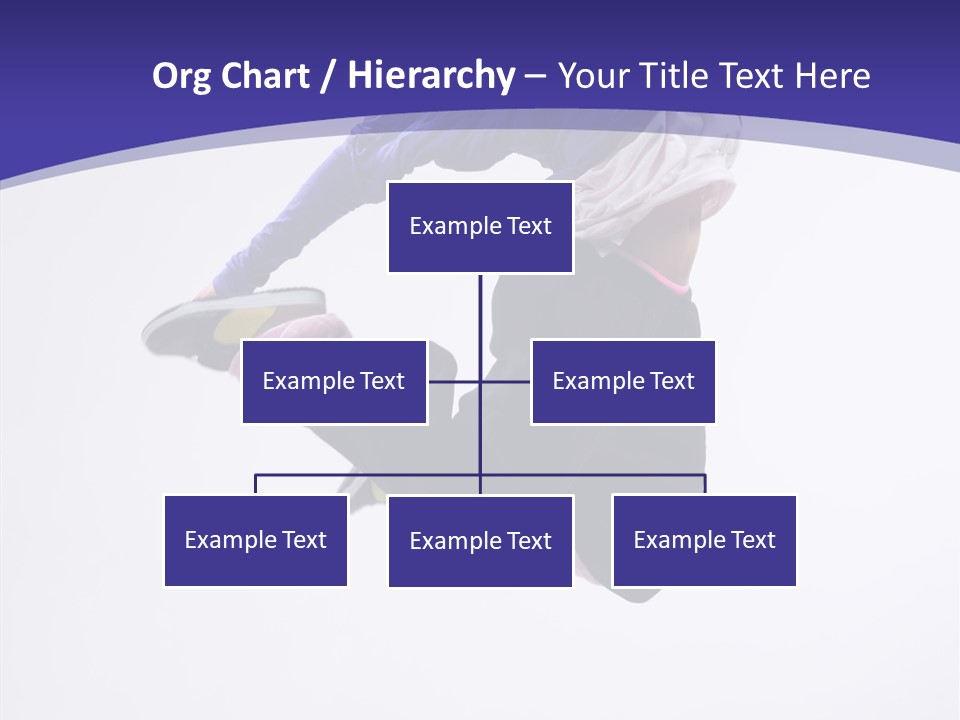 Gymnastics Hop Breakdance PowerPoint Template