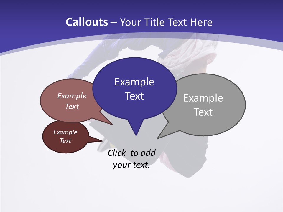 Gymnastics Hop Breakdance PowerPoint Template