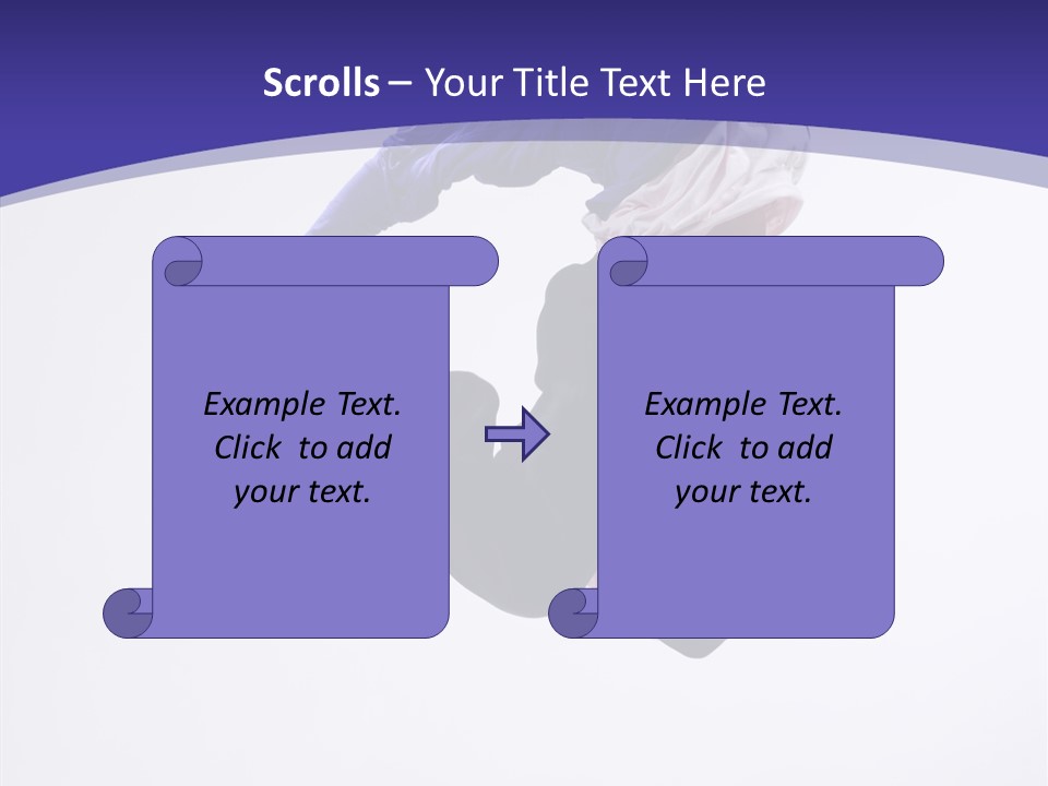 Gymnastics Hop Breakdance PowerPoint Template