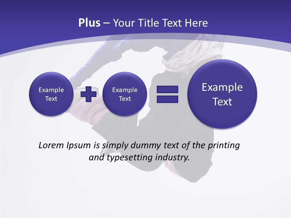 Gymnastics Hop Breakdance PowerPoint Template