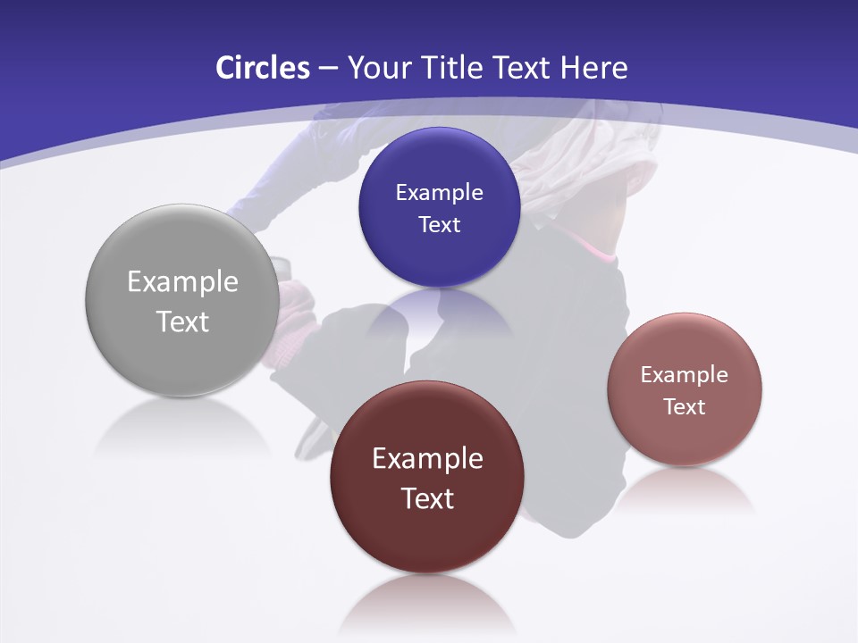 Gymnastics Hop Breakdance PowerPoint Template