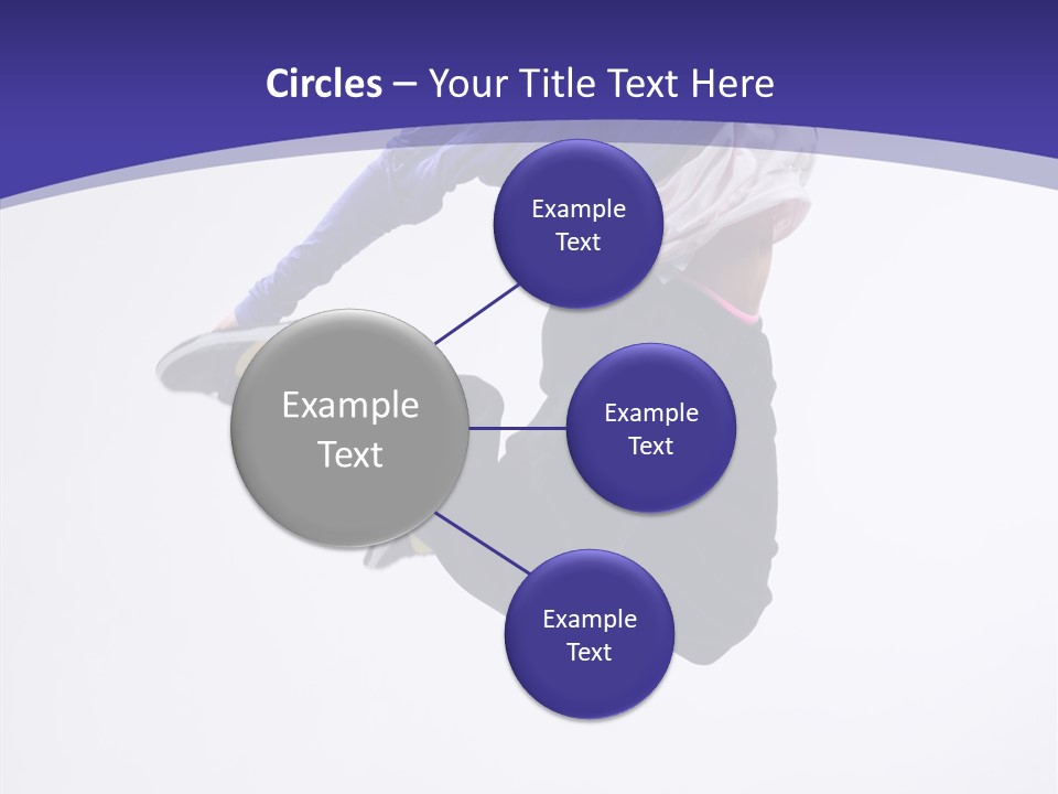 Gymnastics Hop Breakdance PowerPoint Template