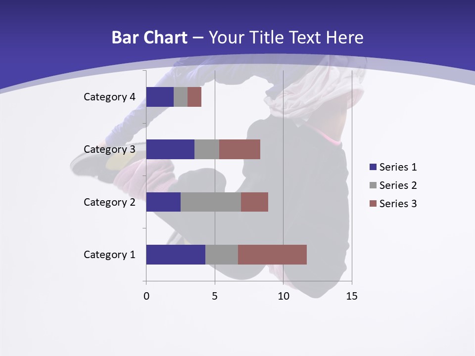 Gymnastics Hop Breakdance PowerPoint Template