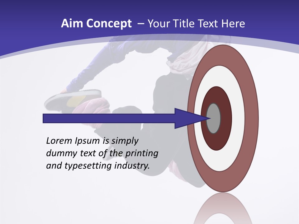 Gymnastics Hop Breakdance PowerPoint Template