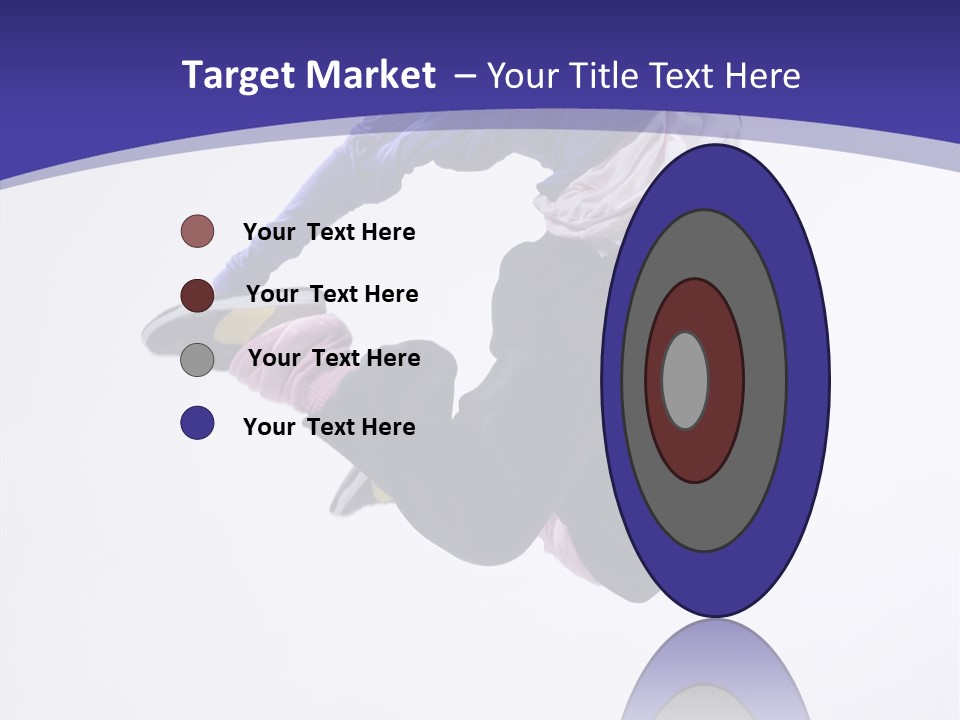 Gymnastics Hop Breakdance PowerPoint Template