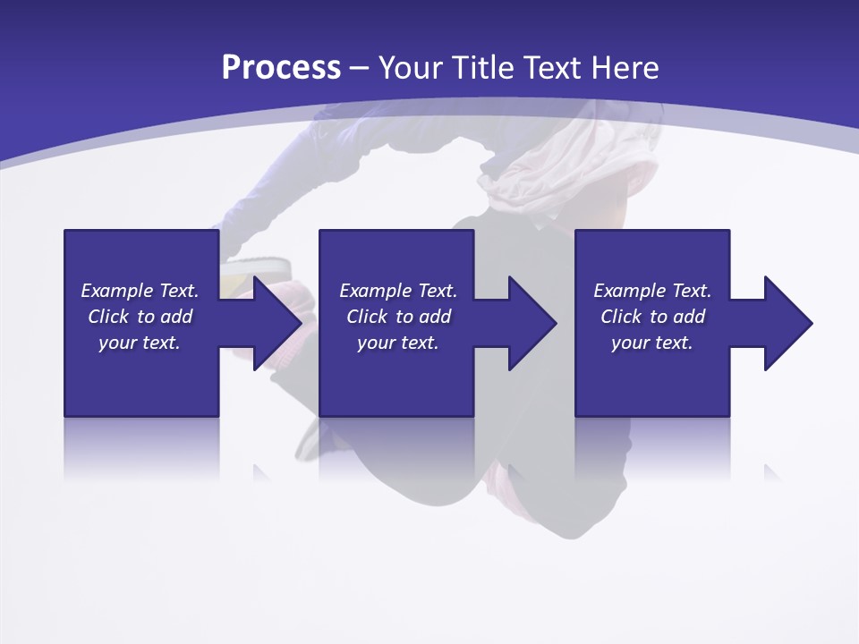 Gymnastics Hop Breakdance PowerPoint Template