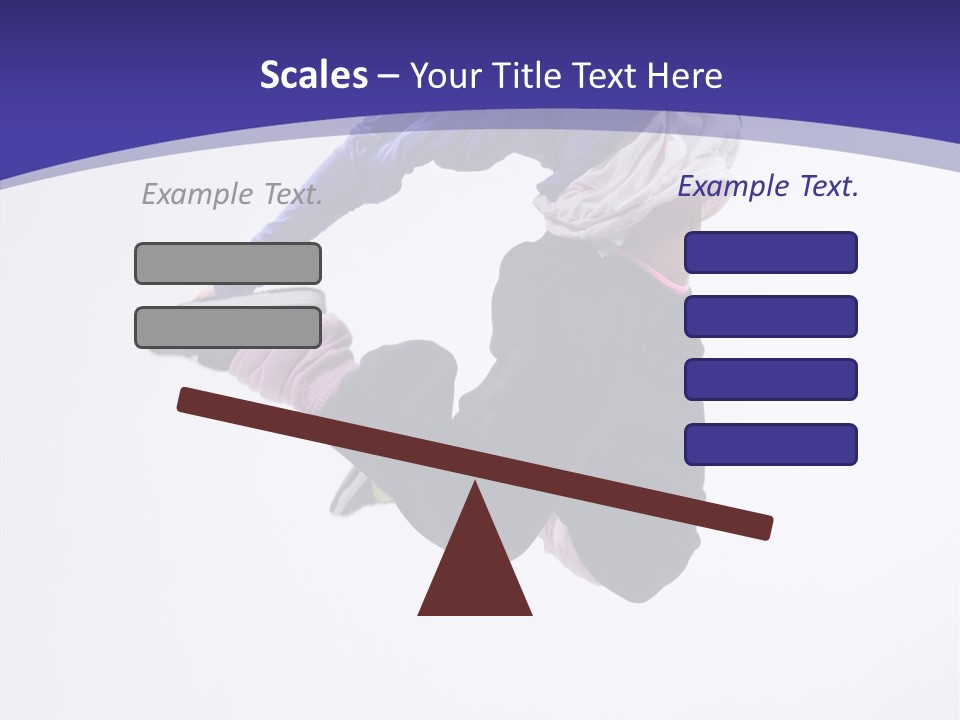 Gymnastics Hop Breakdance PowerPoint Template