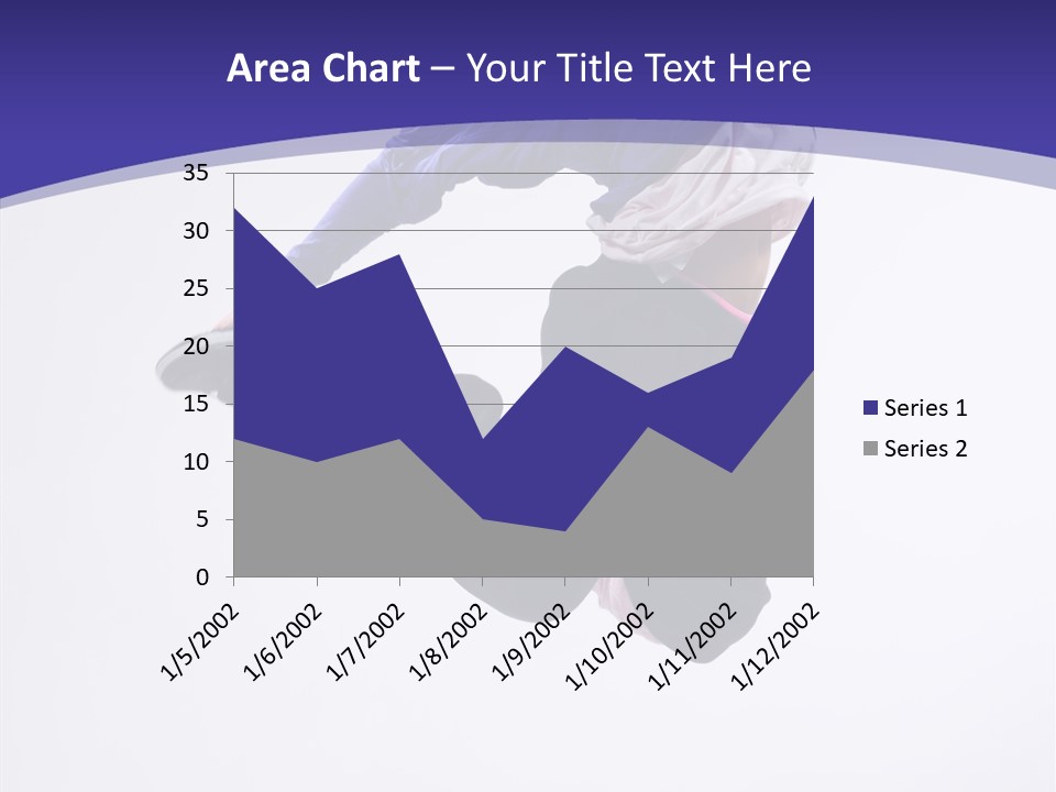 Gymnastics Hop Breakdance PowerPoint Template