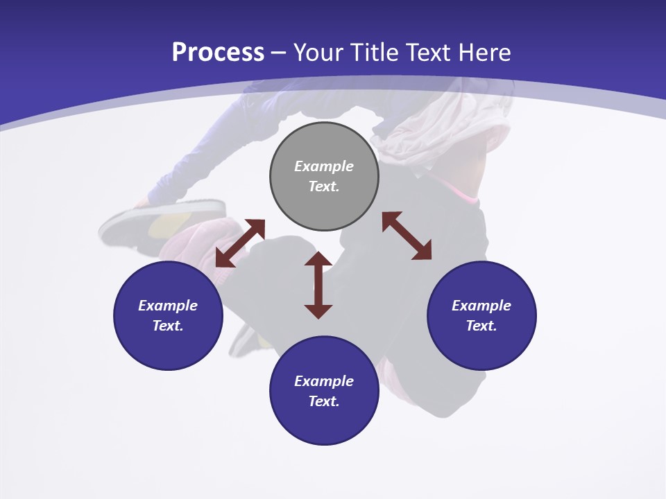 Gymnastics Hop Breakdance PowerPoint Template