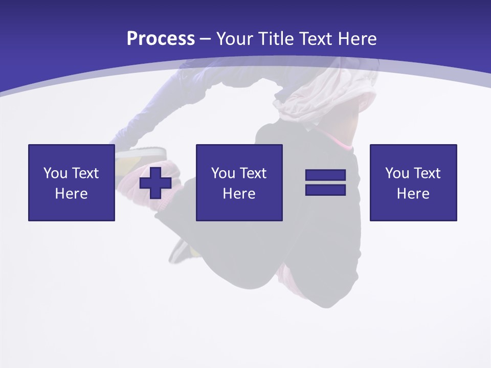 Gymnastics Hop Breakdance PowerPoint Template