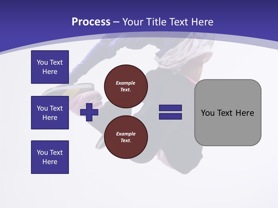 Gymnastics Hop Breakdance PowerPoint Template