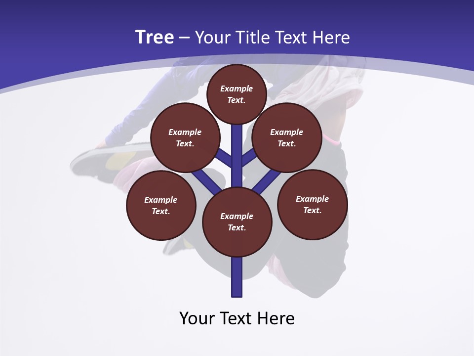 Gymnastics Hop Breakdance PowerPoint Template