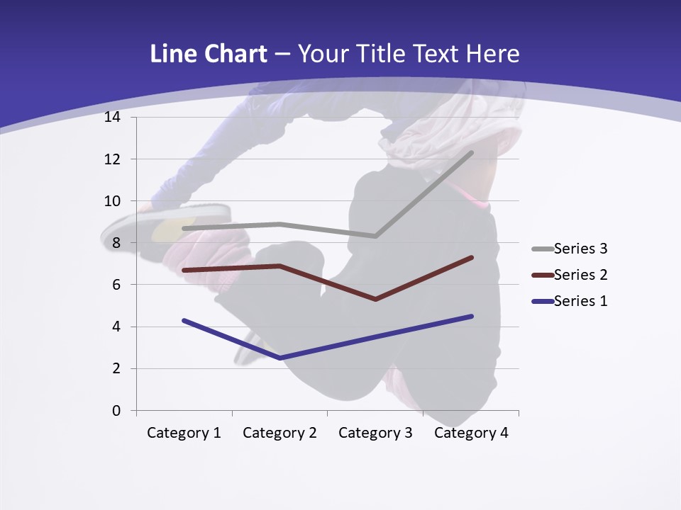 Gymnastics Hop Breakdance PowerPoint Template