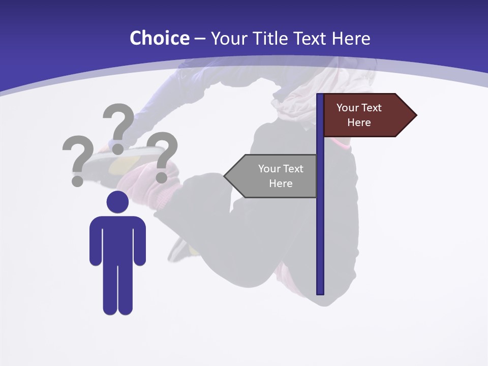 Gymnastics Hop Breakdance PowerPoint Template