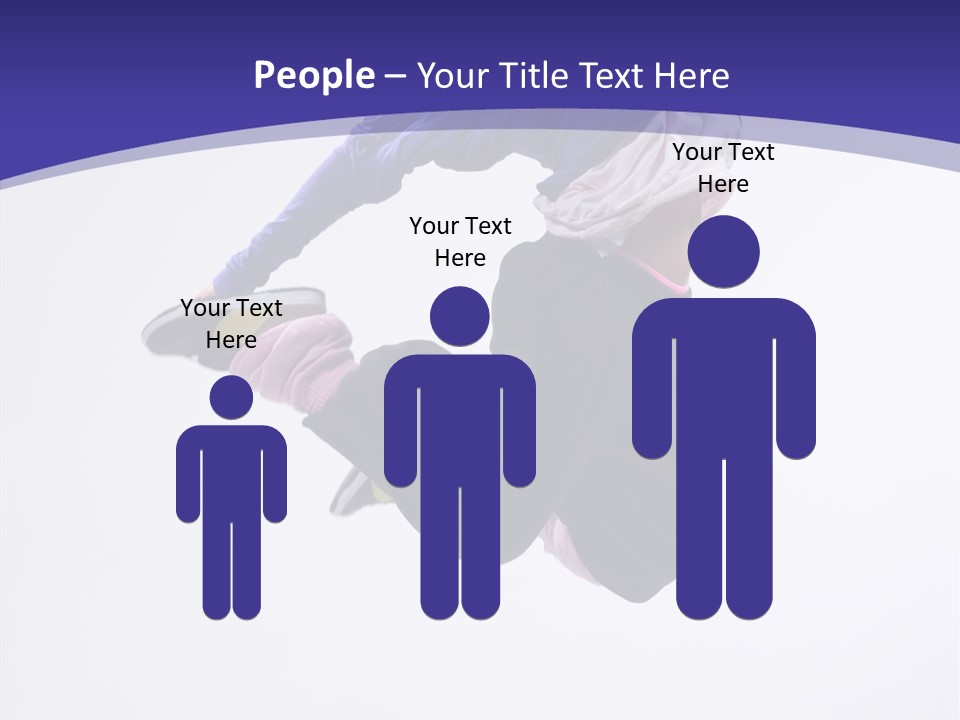 Gymnastics Hop Breakdance PowerPoint Template