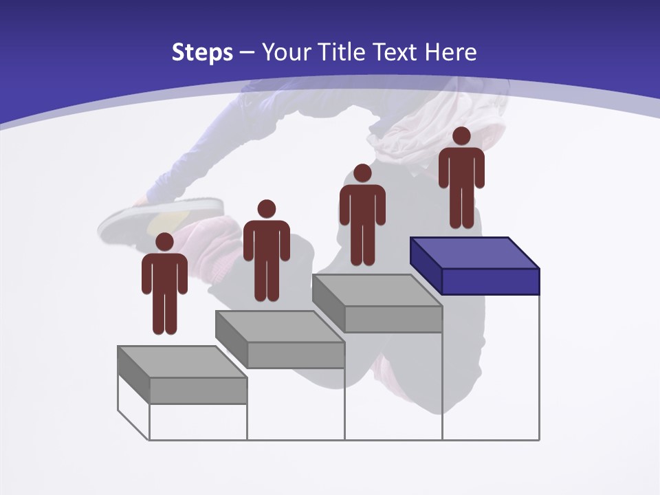 Gymnastics Hop Breakdance PowerPoint Template