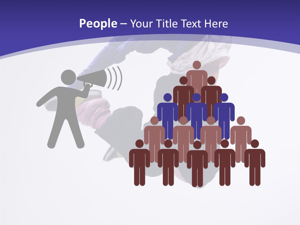 Gymnastics Hop Breakdance PowerPoint Template