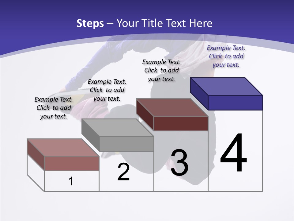 Gymnastics Hop Breakdance PowerPoint Template