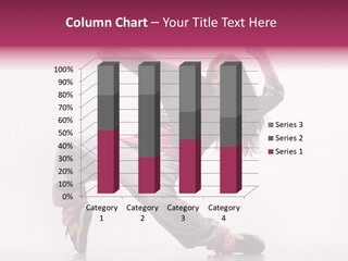 Aerobics Art Posing PowerPoint Template