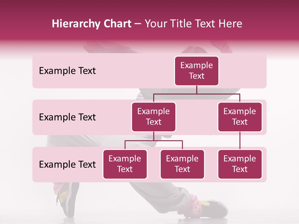 Aerobics Art Posing PowerPoint Template