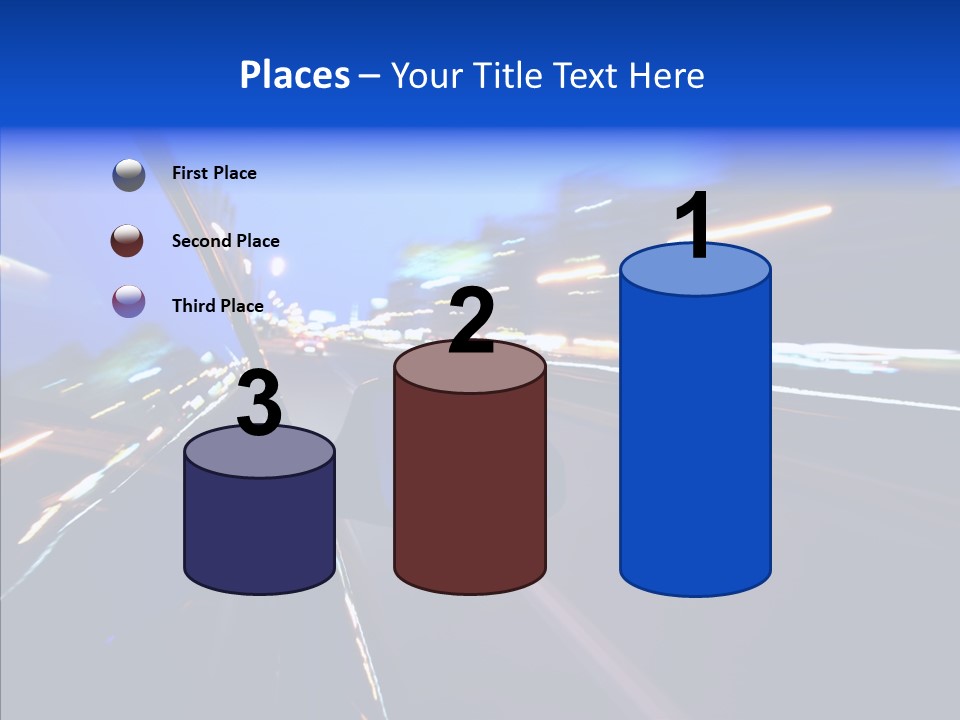 View Transit Motion PowerPoint Template
