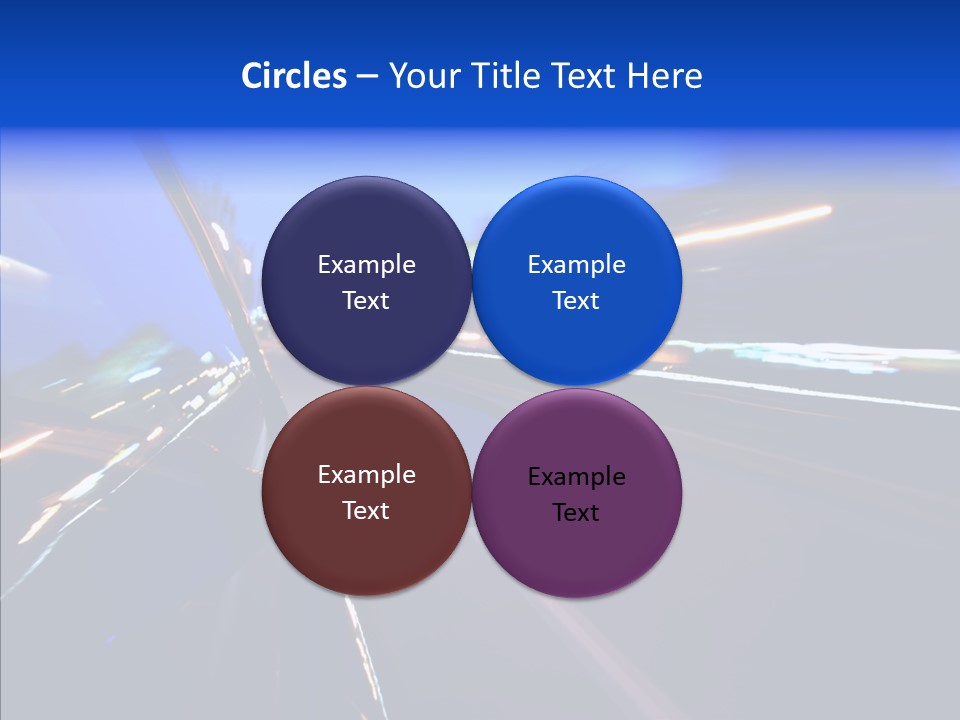 View Transit Motion PowerPoint Template