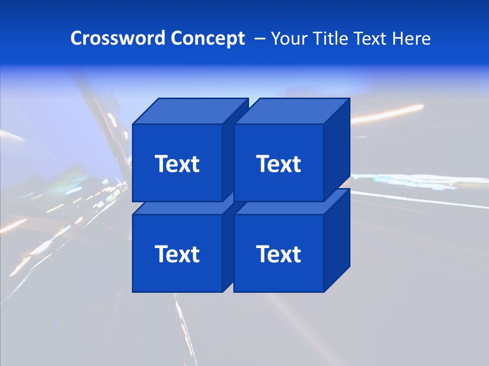 View Transit Motion PowerPoint Template