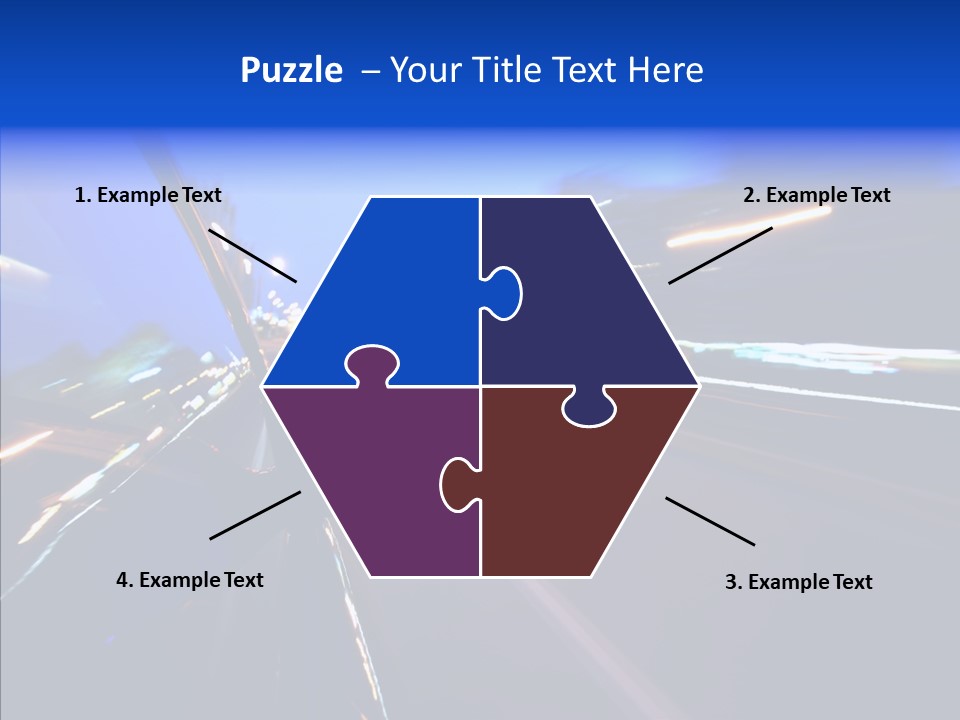 View Transit Motion PowerPoint Template