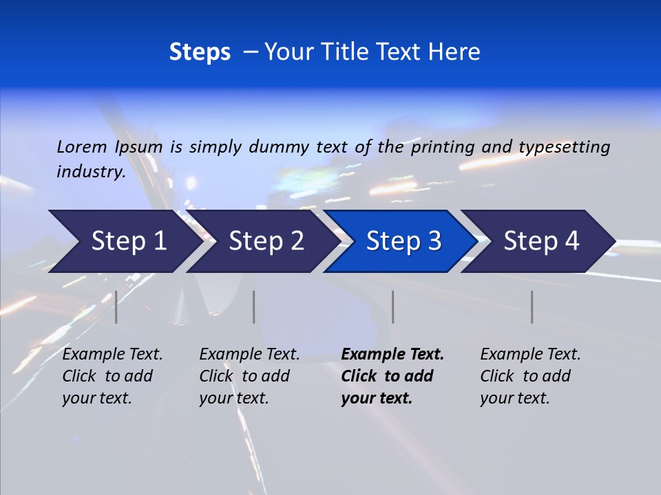 View Transit Motion PowerPoint Template