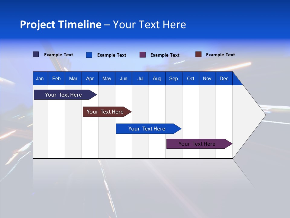 View Transit Motion PowerPoint Template