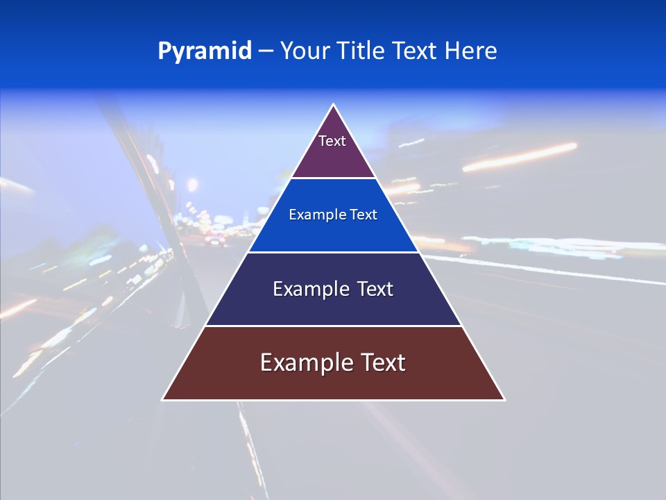 View Transit Motion PowerPoint Template