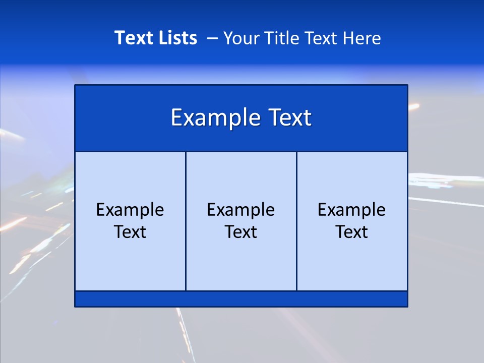 View Transit Motion PowerPoint Template