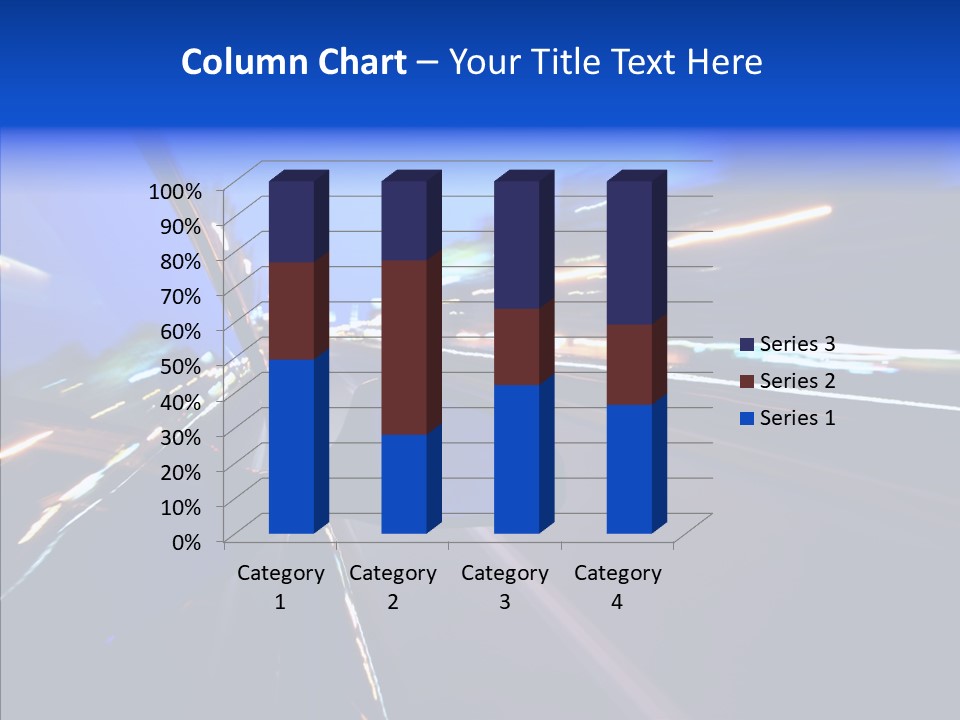 View Transit Motion PowerPoint Template