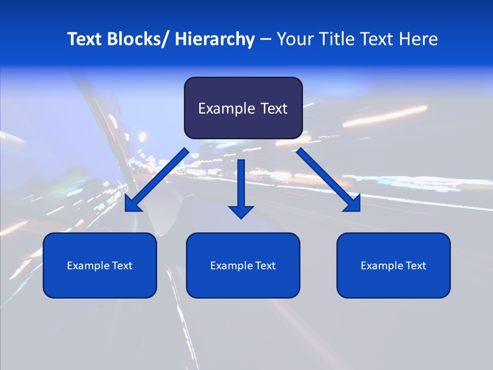 View Transit Motion PowerPoint Template