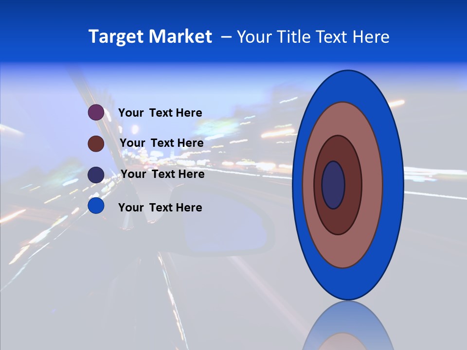 View Transit Motion PowerPoint Template