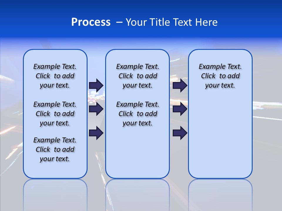 View Transit Motion PowerPoint Template