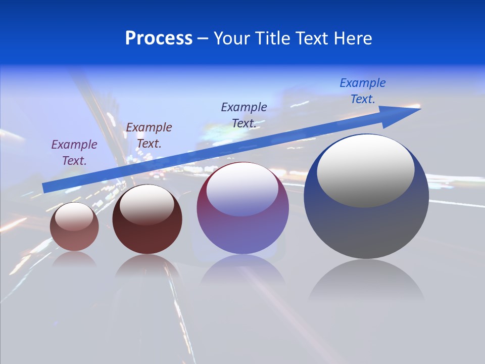 View Transit Motion PowerPoint Template