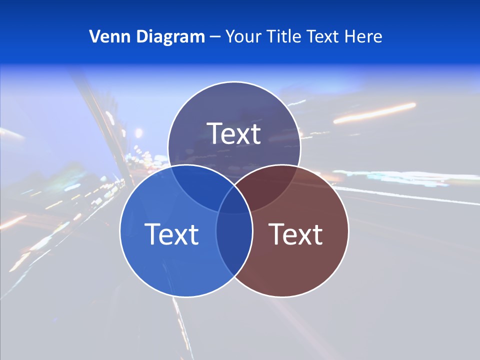 View Transit Motion PowerPoint Template