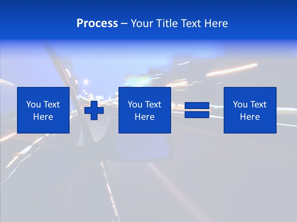 View Transit Motion PowerPoint Template